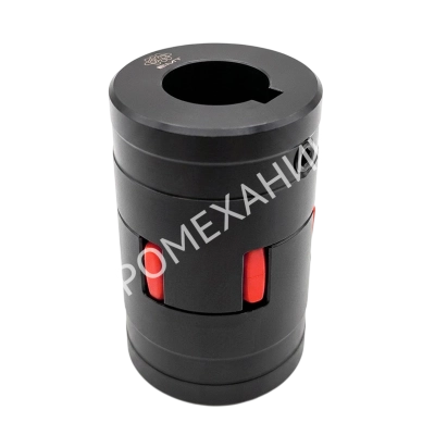 Муфта XL1, d1=12/d2=19 мм+шпон паз, СТАЛЬ, EMT - Евромеханика